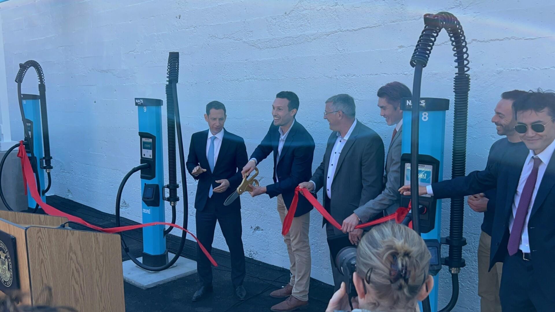 Revel opens public charging site in San Francisco with Kempower