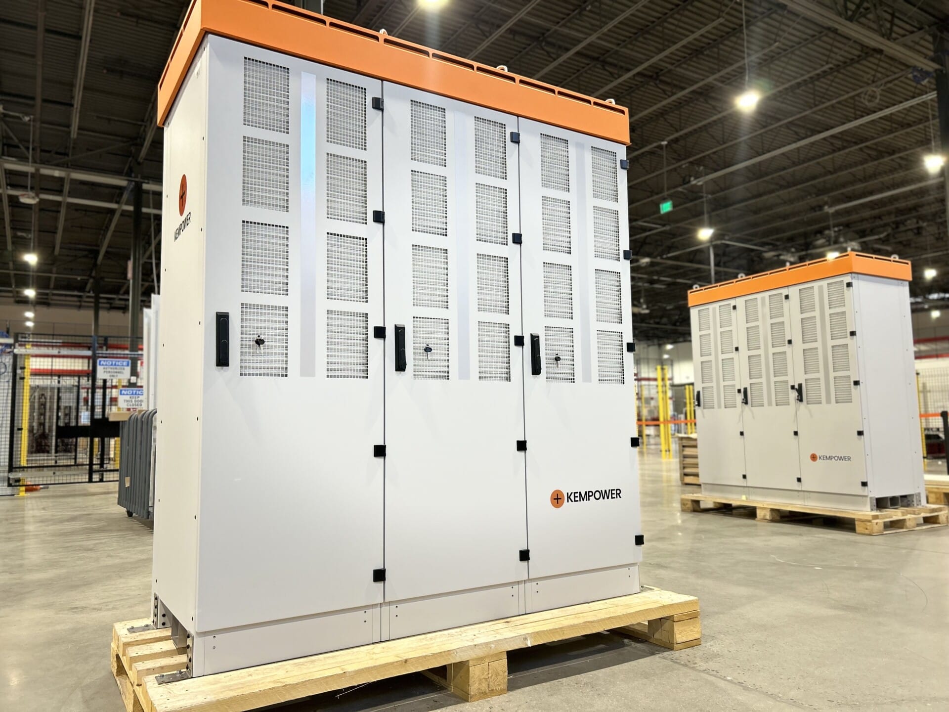 Kempower's first order produced in North America is ready to ship