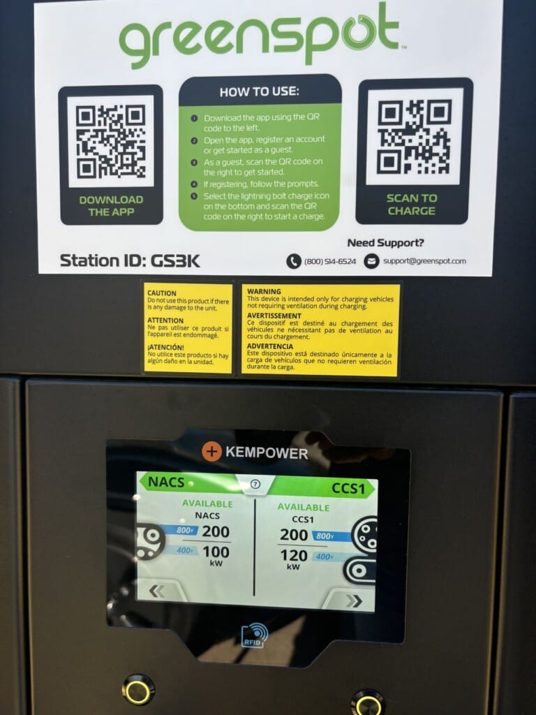 Greenspot Station Charger with Kempower