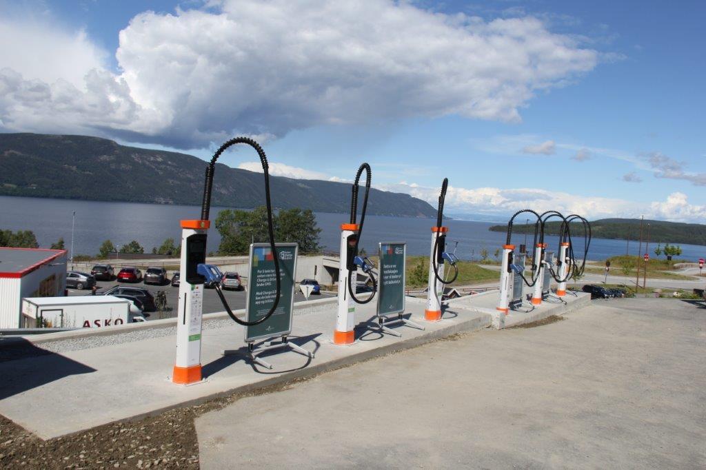 Kempower chargers at espa charging station